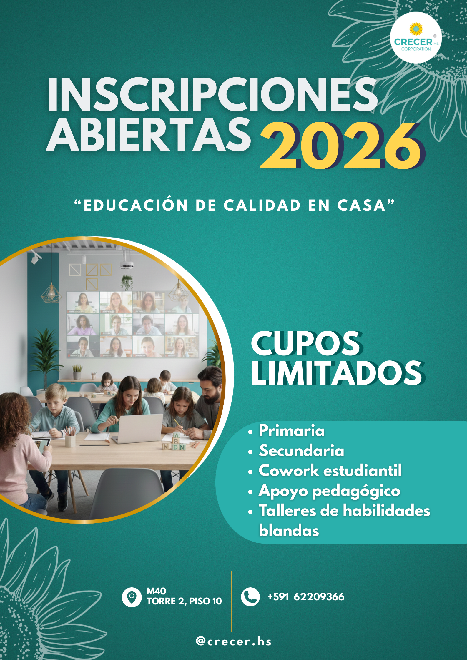 Inscripciones abiertas 2026
